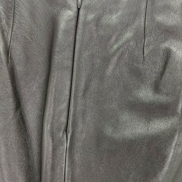 Lafayette 148 NY Brown Skirt Size 2 Straight Penci - Picture 5 of 8